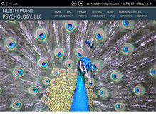 Tablet Screenshot of northpointpsychology.com